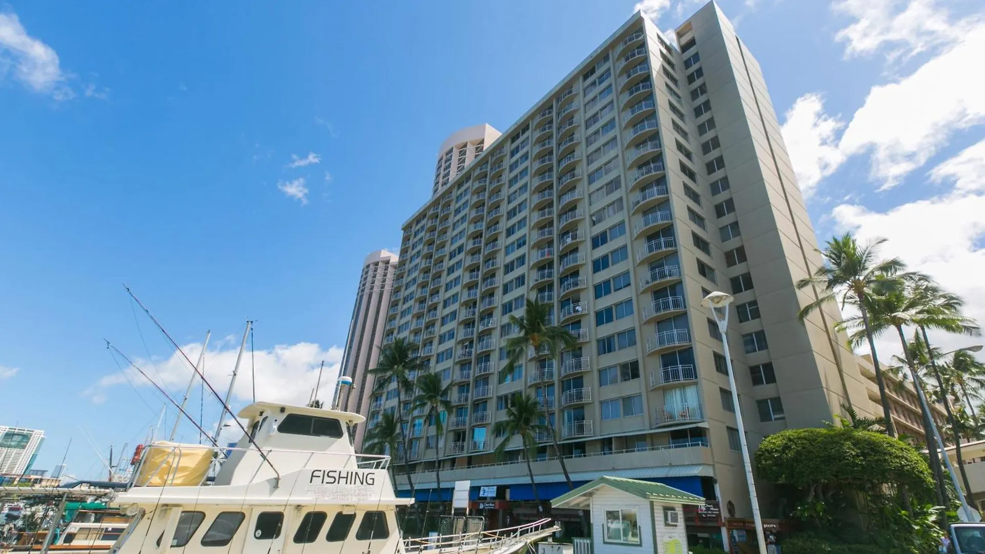 Ilikai Marina 1781 City View Studio Гонолулу